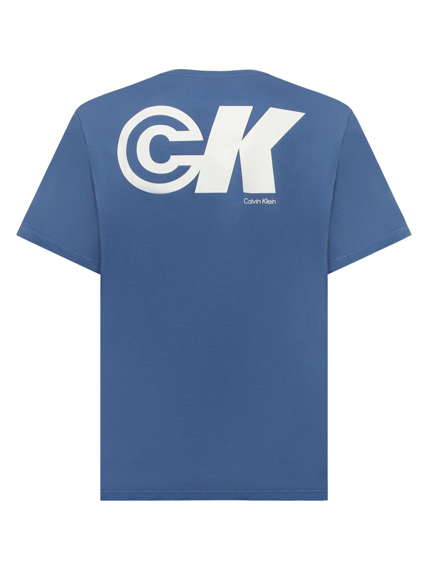 T-shirt con stampa logo LV04RC835G WRB CALVIN KLEIN 