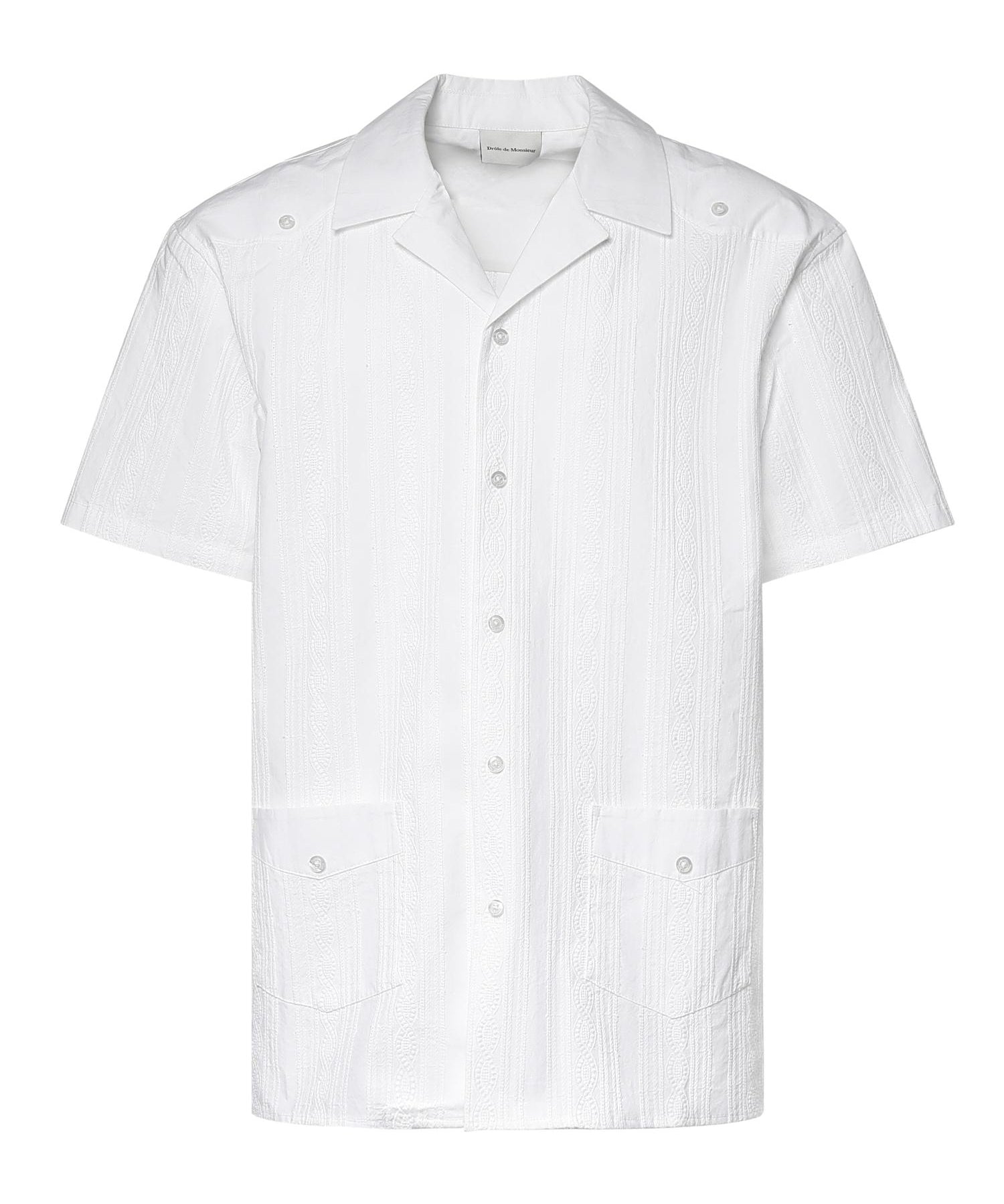 Camicia in cotone KSH258CO286 WT Drôle de Monsieur 