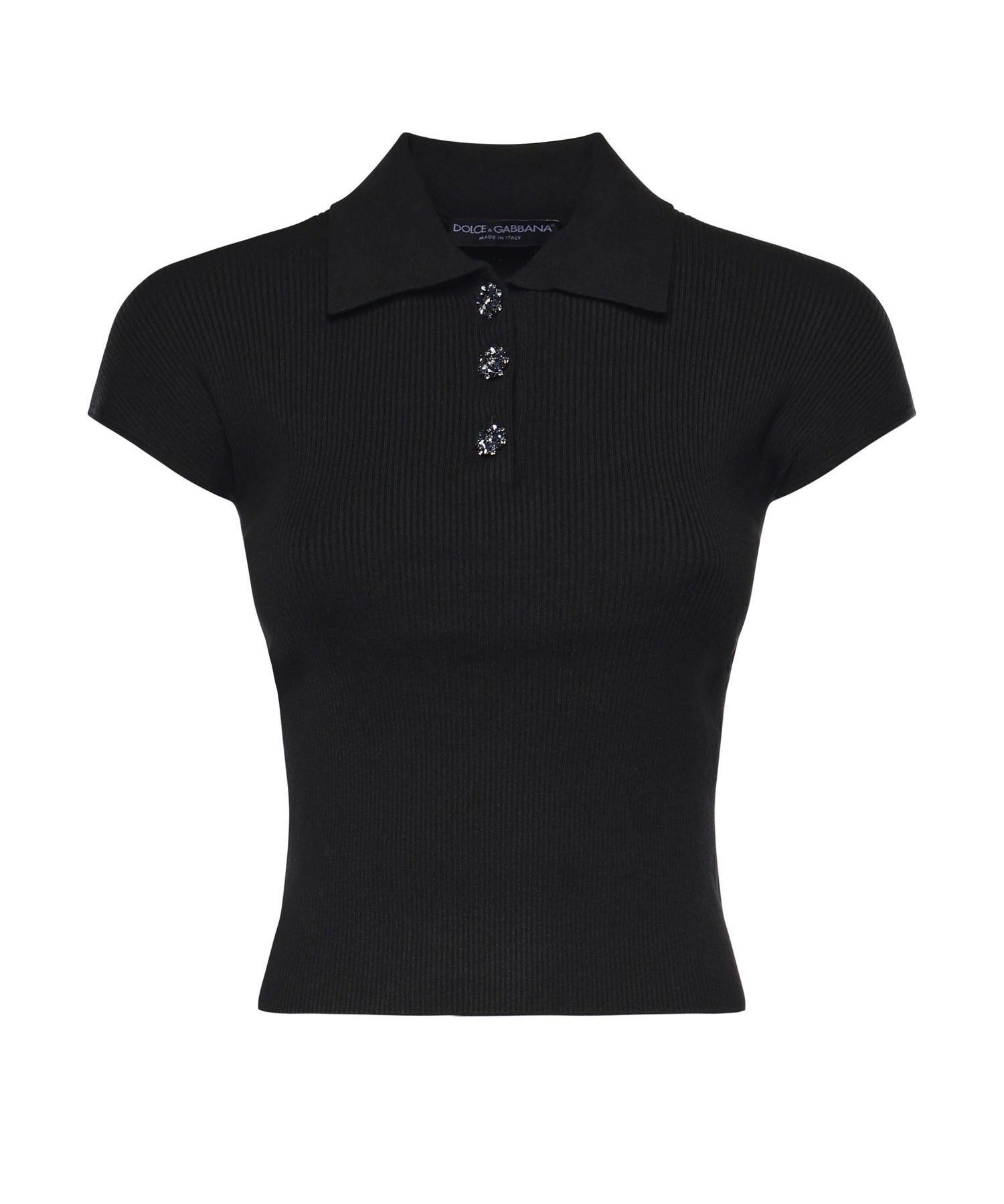 Polo a coste FXZ41Z JFMHGN0000 DOLCE & GABBANA 