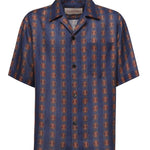 Camicia da bowling stampa Voyage Imaginaire 6V3AA111 AN0QR4 VALENTINO GARAVANI 