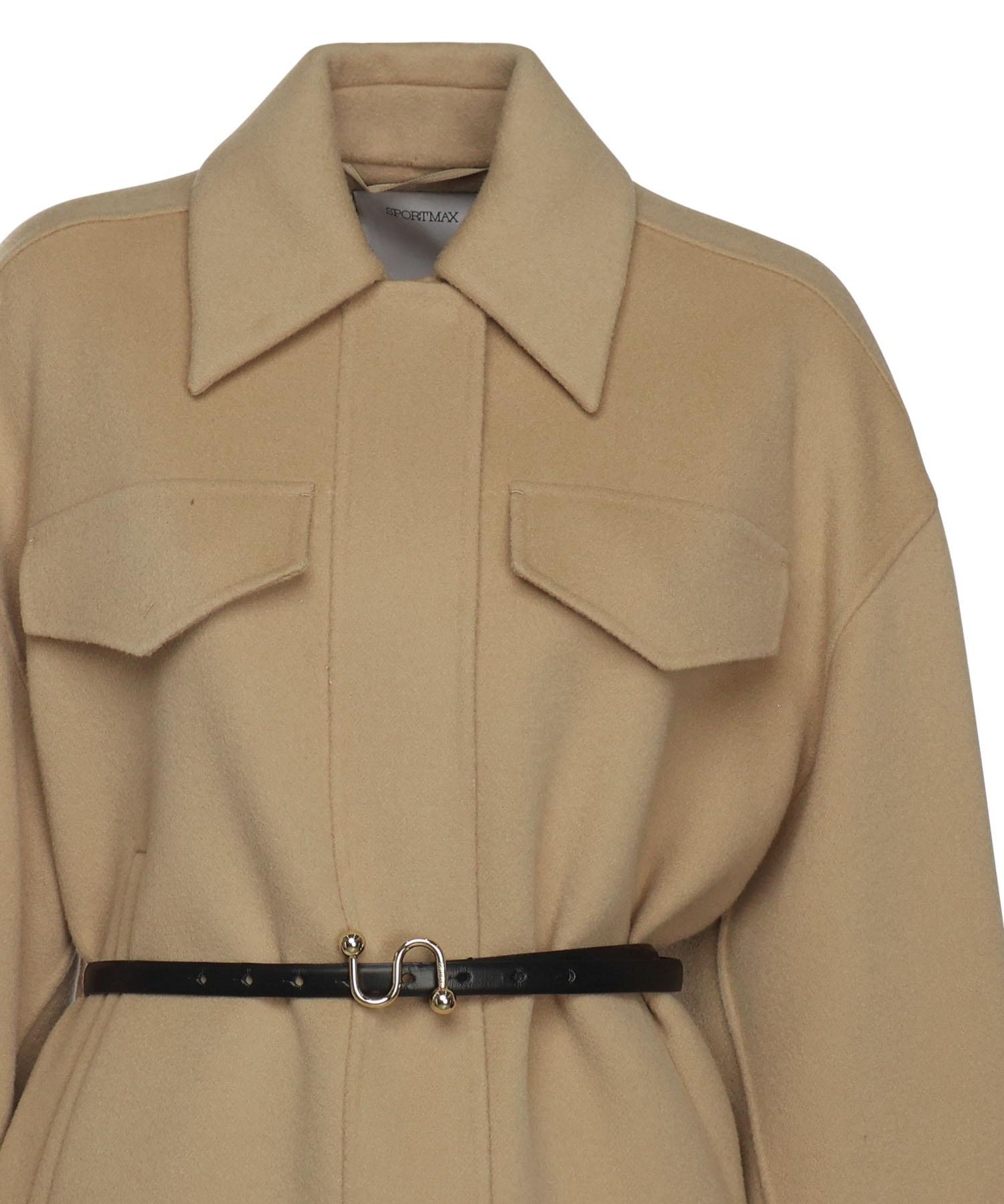 Caban in double di lana 2522086031600 001 SPORTMAX 