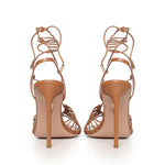 Sandali Ritmo in pelle RTMHIGS0 NAPTOB AQUAZZURA 