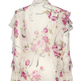 Camicia con volant 2C351A F7141 BLUMARINE 