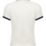 T-shirt in cotone con logo 125JTS017JS0203 B211 COURREGES 