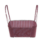 Top cropped a righe TM190917B TNC197874 THE ANDAMANE 