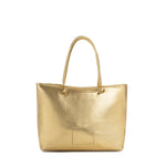 Borsa shopping in pelle con logo 73BP9VT01 LOLLI POPPOP GOLD V° 73 