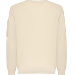 Maglione in cotone crepe con logo 20CMKN105A 006323O114 C.P. COMPANY 