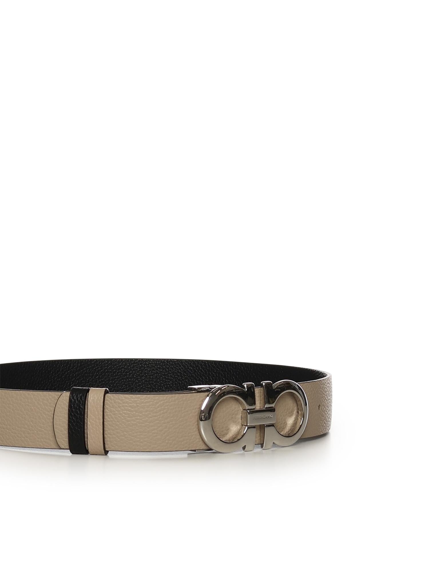 Cintura Gancini in pelle 23A564 615282415 FERRAGAMO 