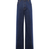 Jeans baggy in denim di cotone 798228 XDCYY4100 GUCCI 