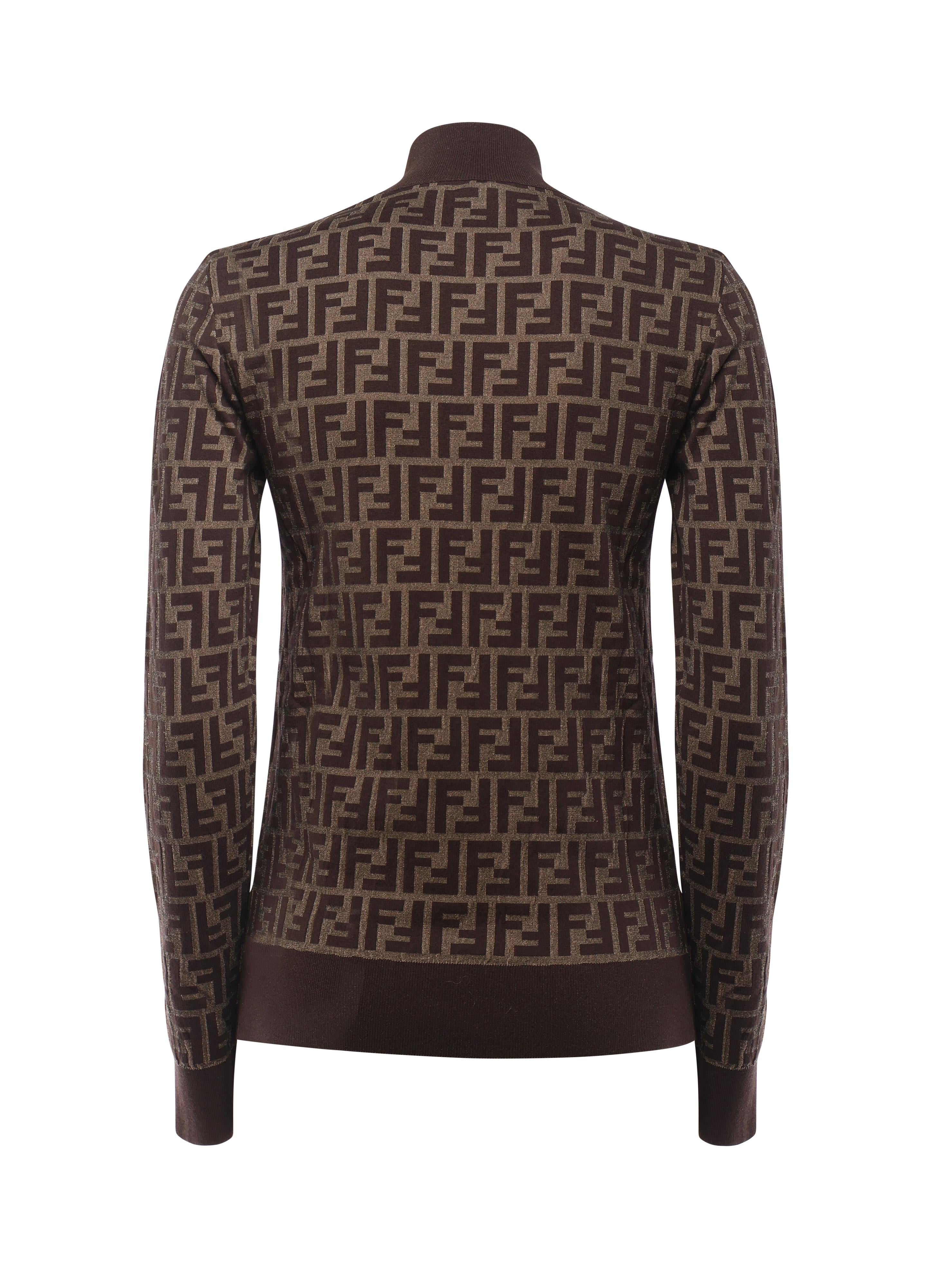 Maglia in cotone FF FZXC73 ASJTF0GGE FENDI 
