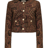 Giacca cropped jacquard CHC25AVE20282 69A CHLOÉ 