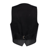 Gilet in fresco di lana gessato DJ860 ES0080D903 DONDUP 