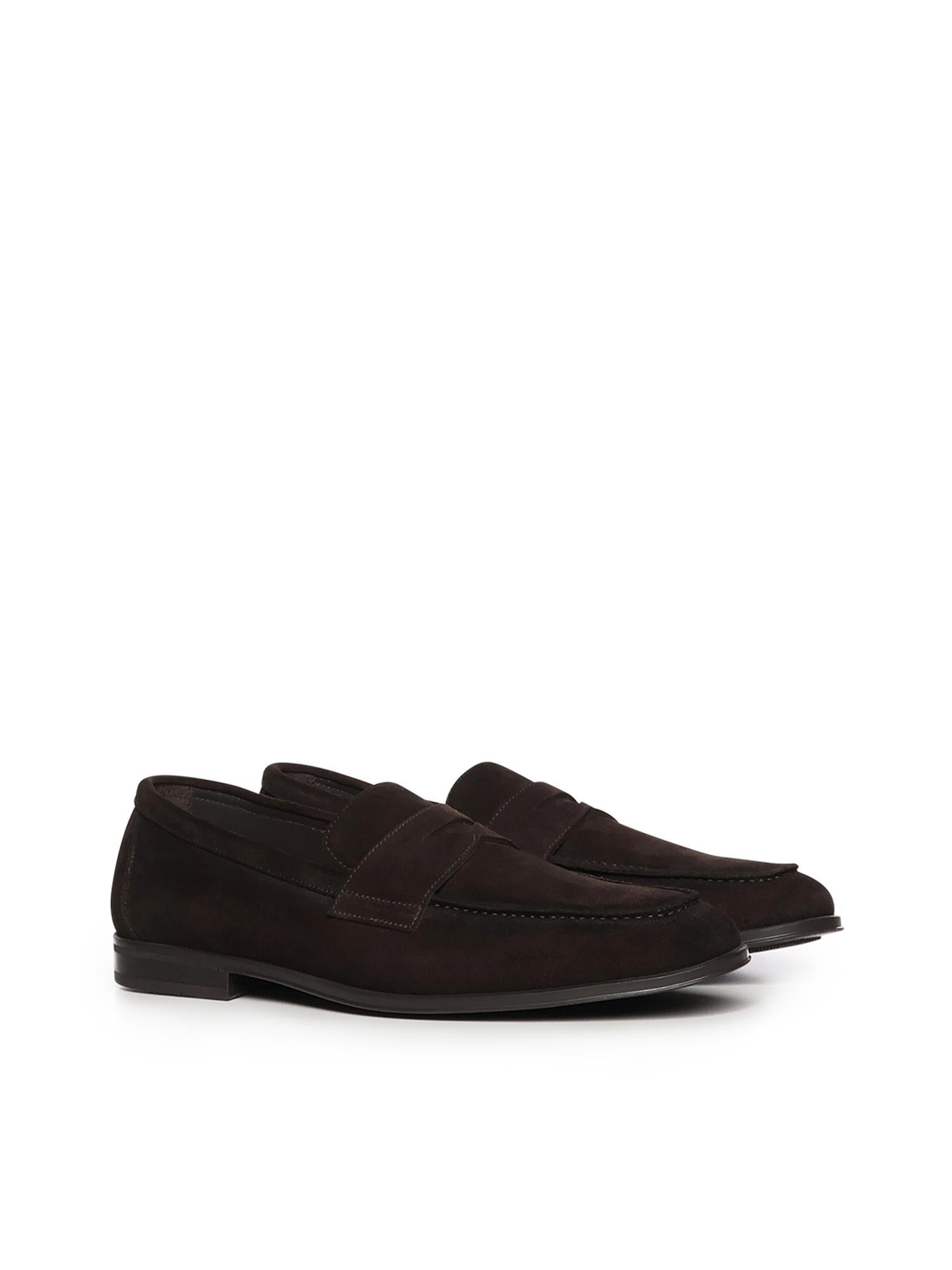 Mocassini Penny Adler in suede DU3382NOTTUY260 TM23 DOUCAL'S 