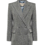 Blazer boppiopetto in bottonato natte' 7B0CE4V2 9R20AN VALENTINO GARAVANI 