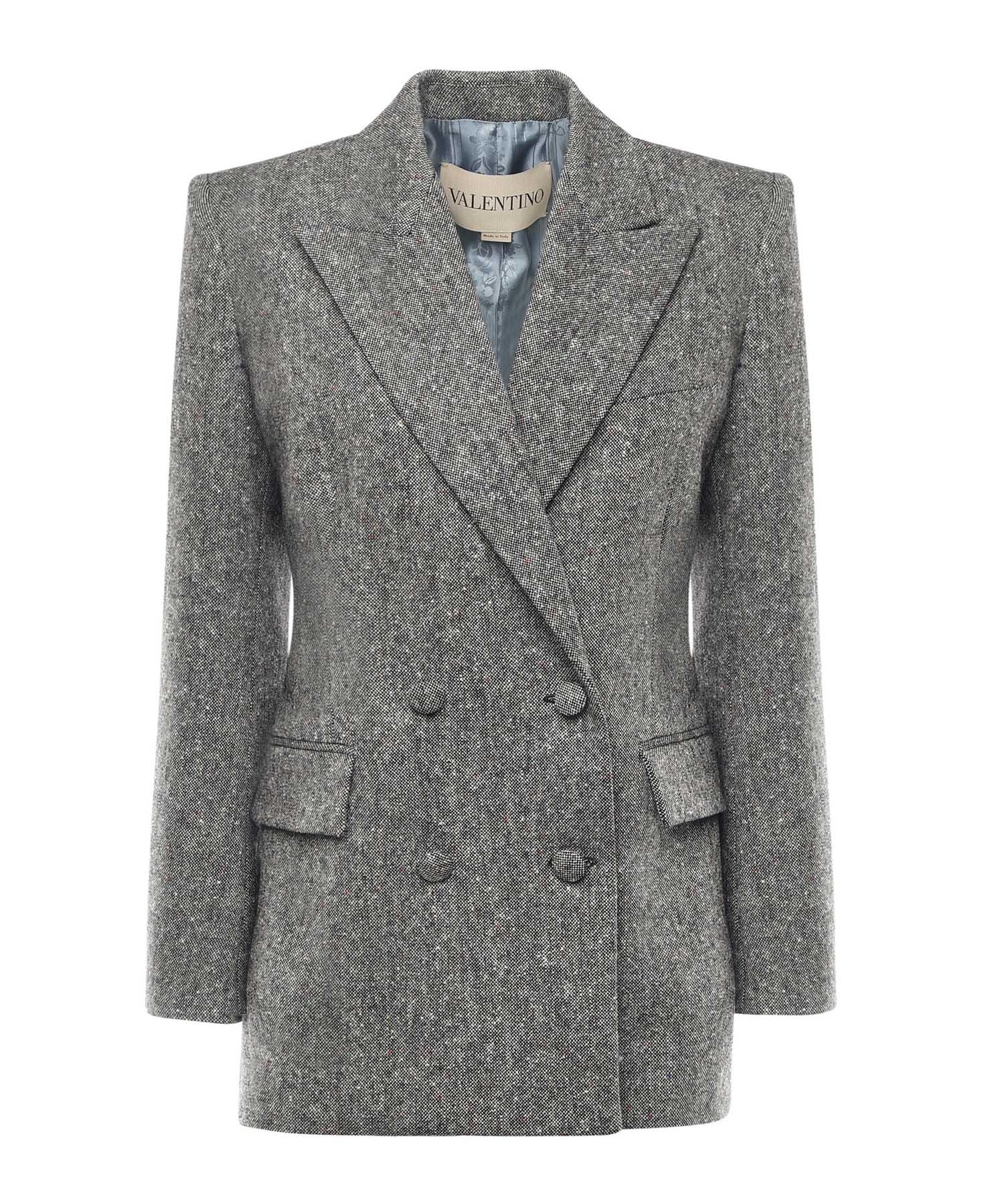 Blazer boppiopetto in bottonato natte' 7B0CE4V2 9R20AN VALENTINO GARAVANI 