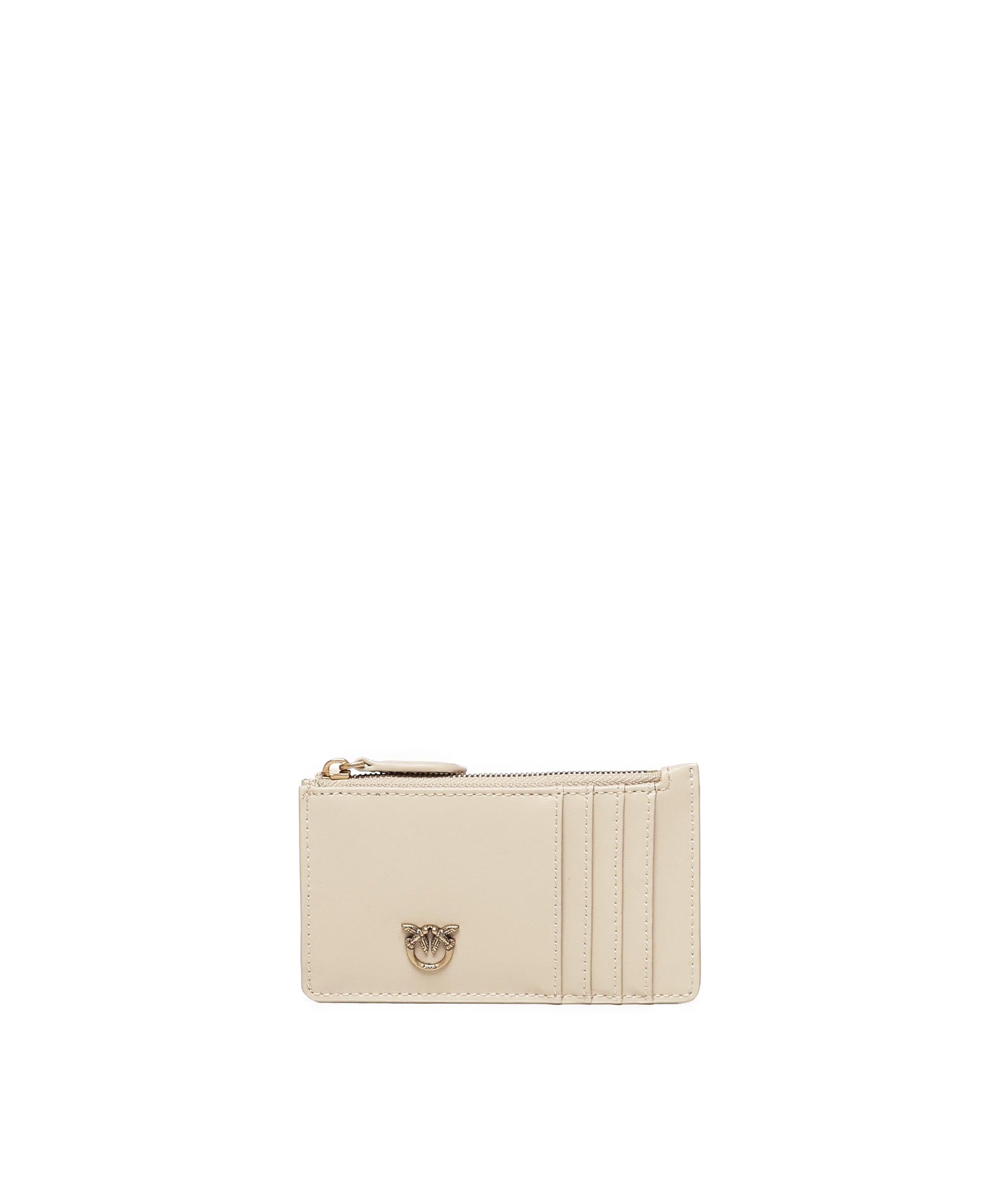 Porta carte con zip<BR/> 100251 A0F1C50Q PINKO 