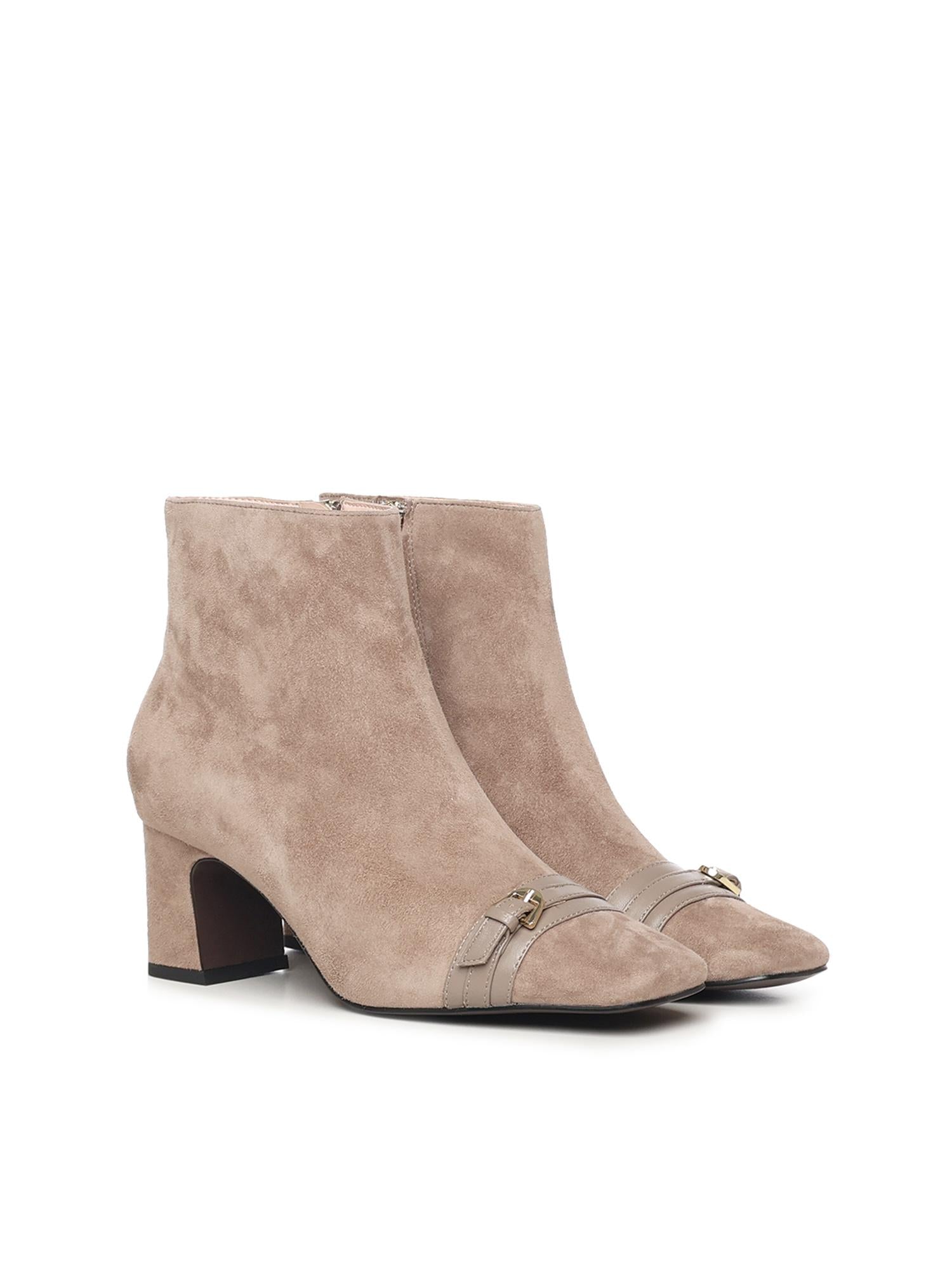 Stivaletti Nadja in suede E4TCG110101 N59 COCCINELLE 