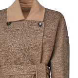 Cappotto reversibile in cammello e lana<BR/> 2310161135600 EVELIN001 MAX MARA 