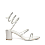 Sandali Cleo in raso con strass C12798 060RN01V232 RENÉ CAOVILLA 