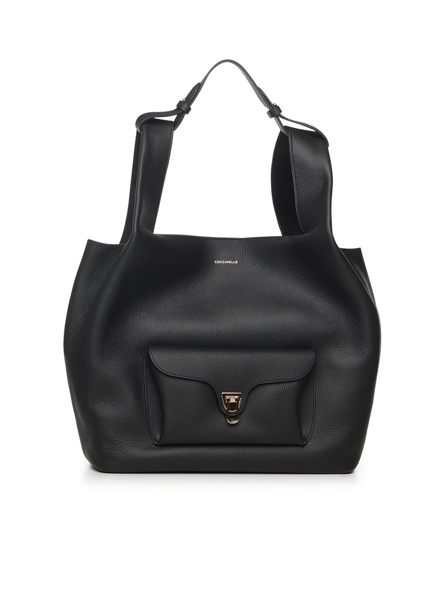 Borsa in pelle con logo E1TDP110101 613 COCCINELLE 