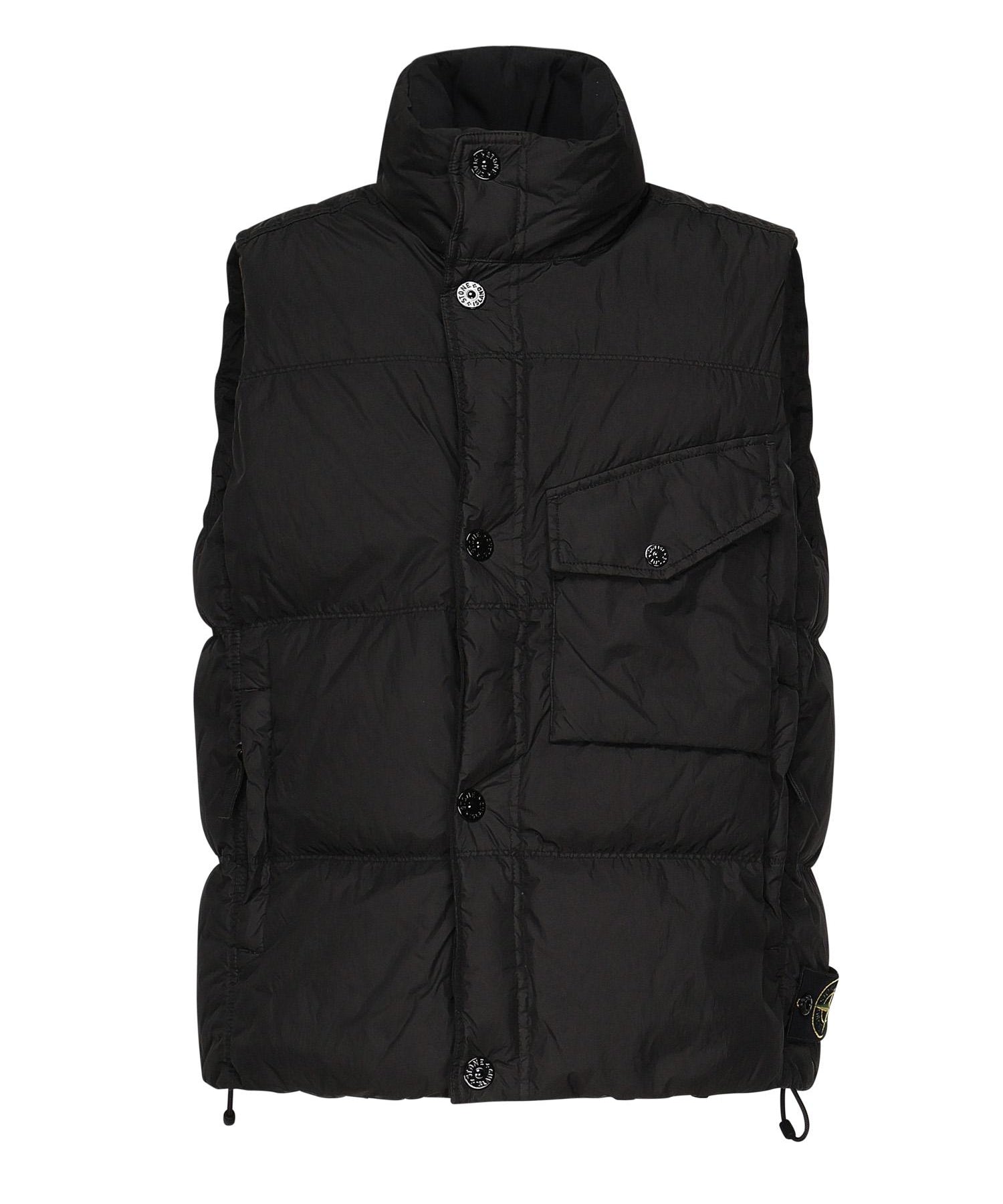 Gilet crinkle reps<BR/> K2S15G100003 S0A23V0029 STONE ISLAND 