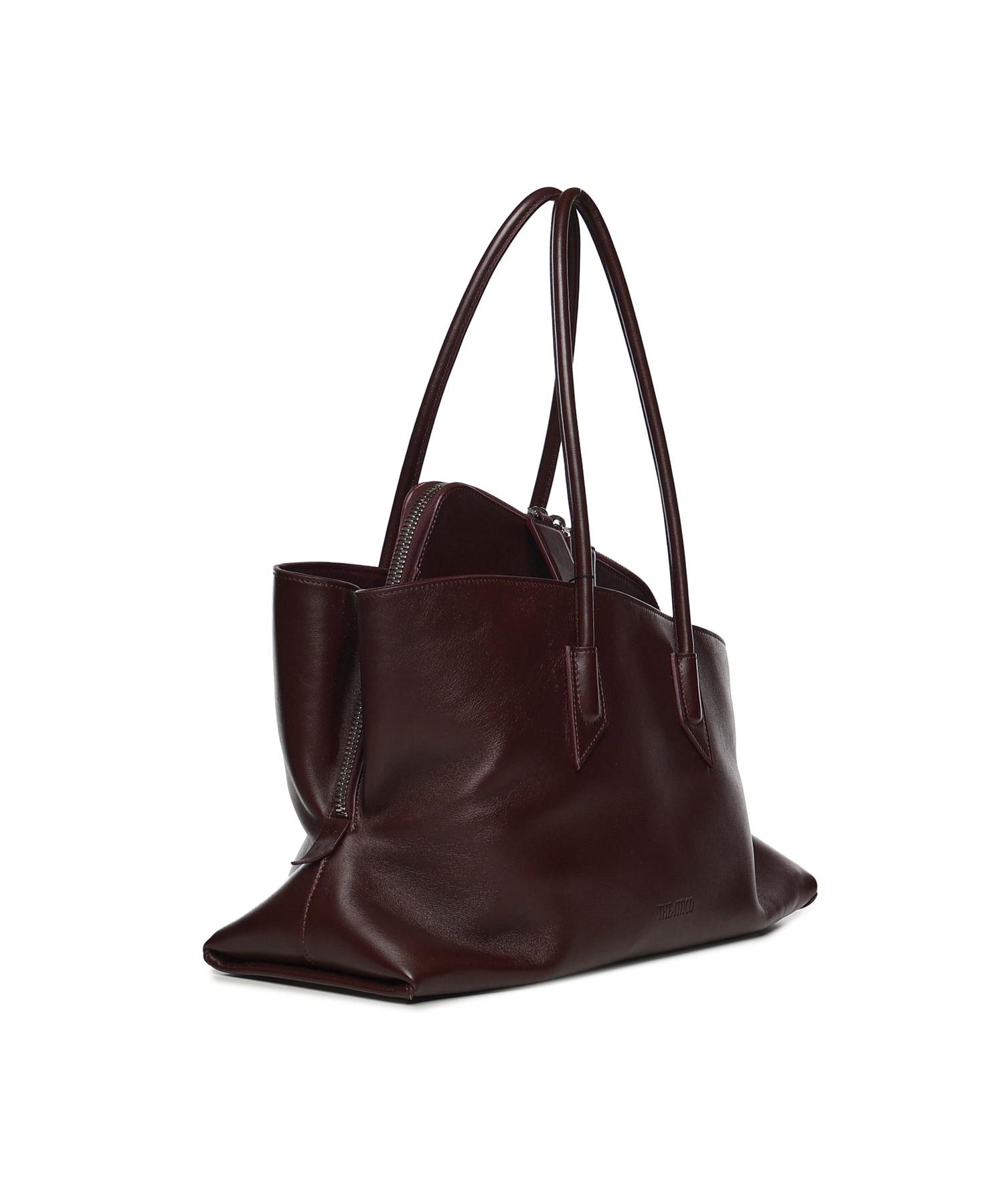 Borsa La Passeggiata Medium in pelle 250WAH00054 LBT019AA851 THE Attico 