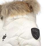 Piumino in pelliccia Aldie 25WBLDC03096 006047100BI BLAUER 