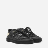 Sneakers Jeson realizzate in pelle JESON 1 -BLACK/BLACK/GOLD GIULIANO GALIANO 