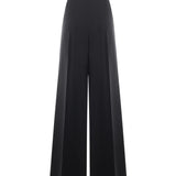 Pantaloni wide leg in lana e mohair FR6655 AQ3HF0GME FENDI 