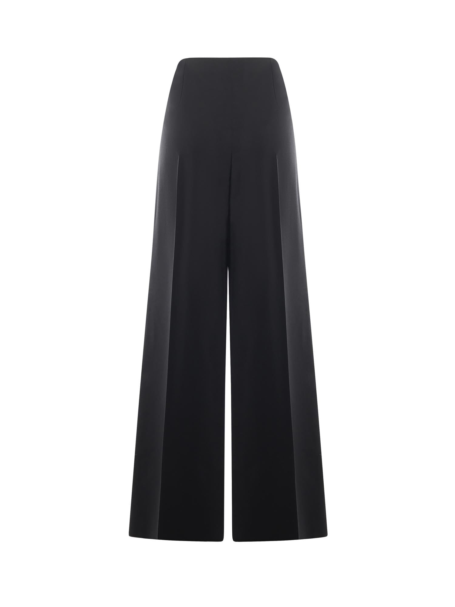 Pantaloni wide leg in lana e mohair FR6655 AQ3HF0GME FENDI 