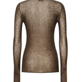 Maglia Pico con micro paillettes 105398 A2PML73 PINKO 