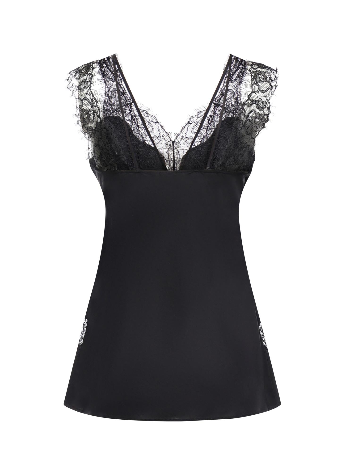 Top lingerie con pizzo 106623 A385Z99 PINKO 