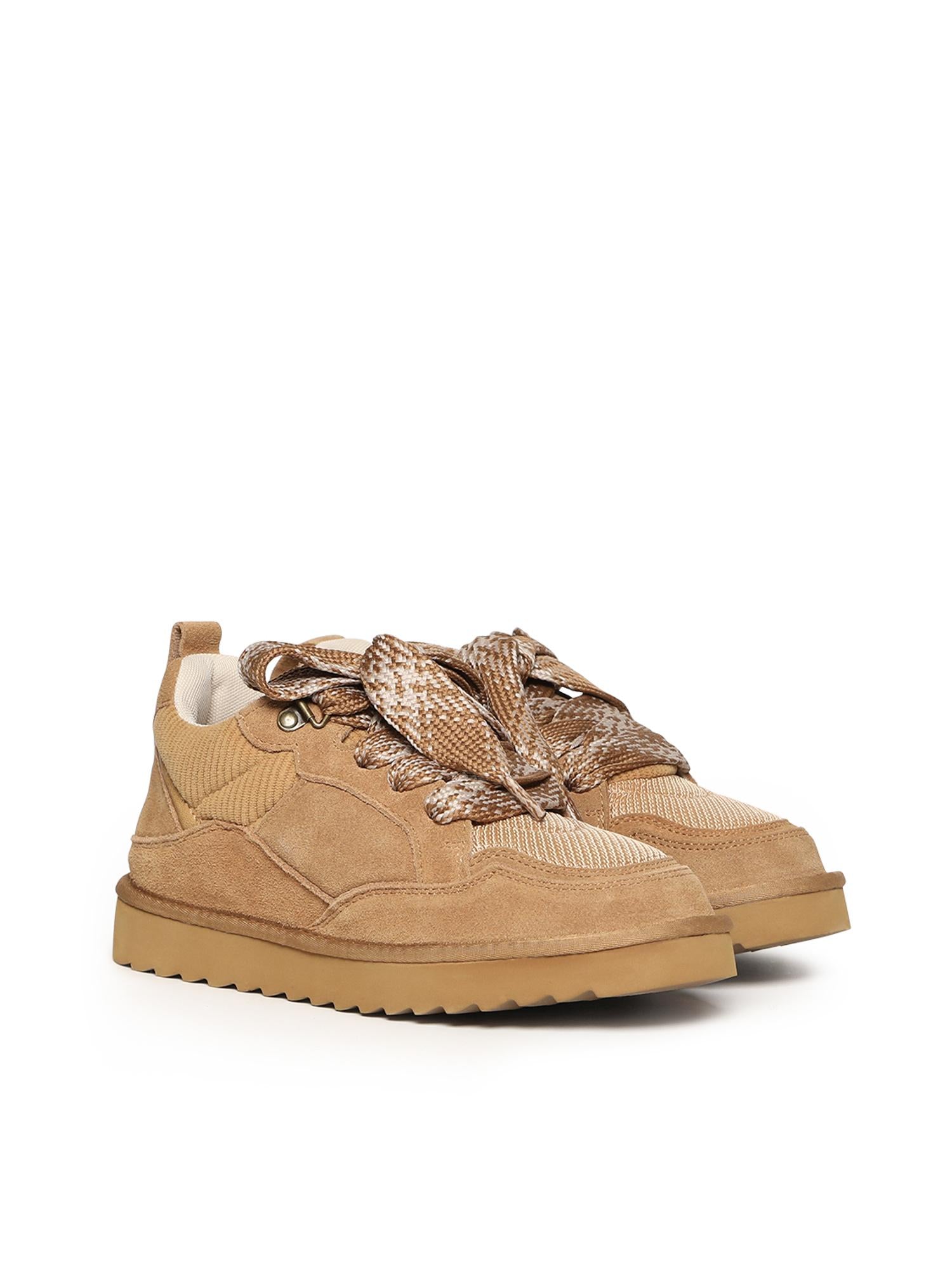 Sneaker in pelle scamosciata HC.YW261 TAN COLORS OF CALIFORNIA 