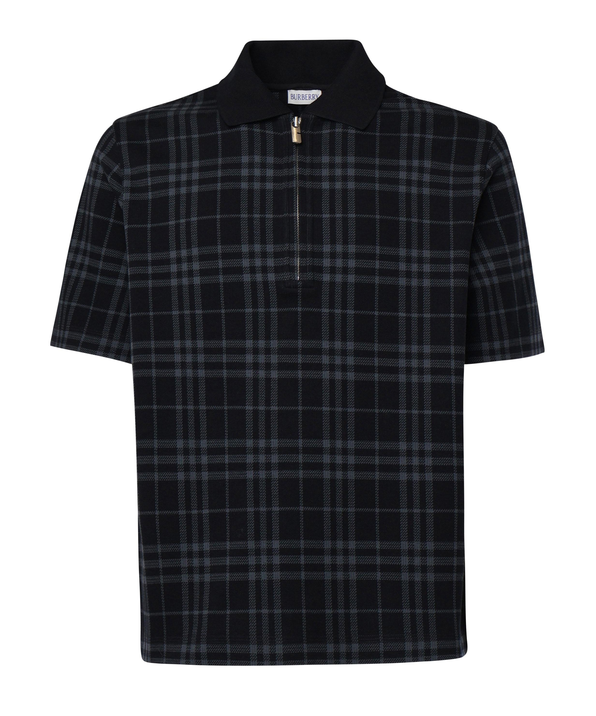 Polo in misto cotone stretch Check 8101895 C2068 BURBERRY 