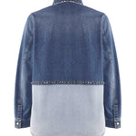 Camicia in denim Studshirt 2V3DB94J 93B558 VALENTINO GARAVANI 