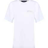 T-shirt in cotone con stampa logo a contrasto 601849 3SNP369000 STELLA McCARTNEY 