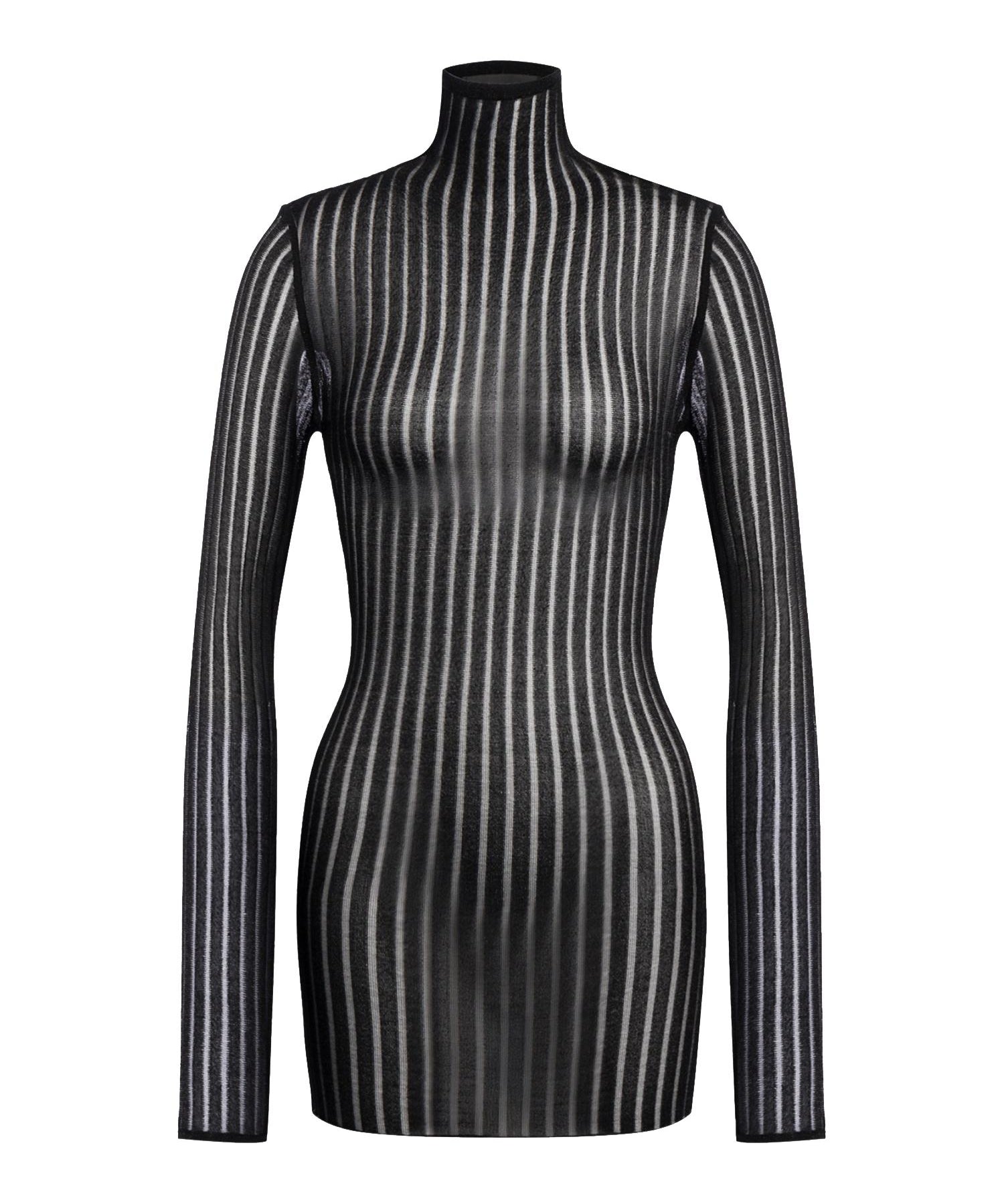 Miniabito in maglia lurex DA567 M01044D999 DONDUP 