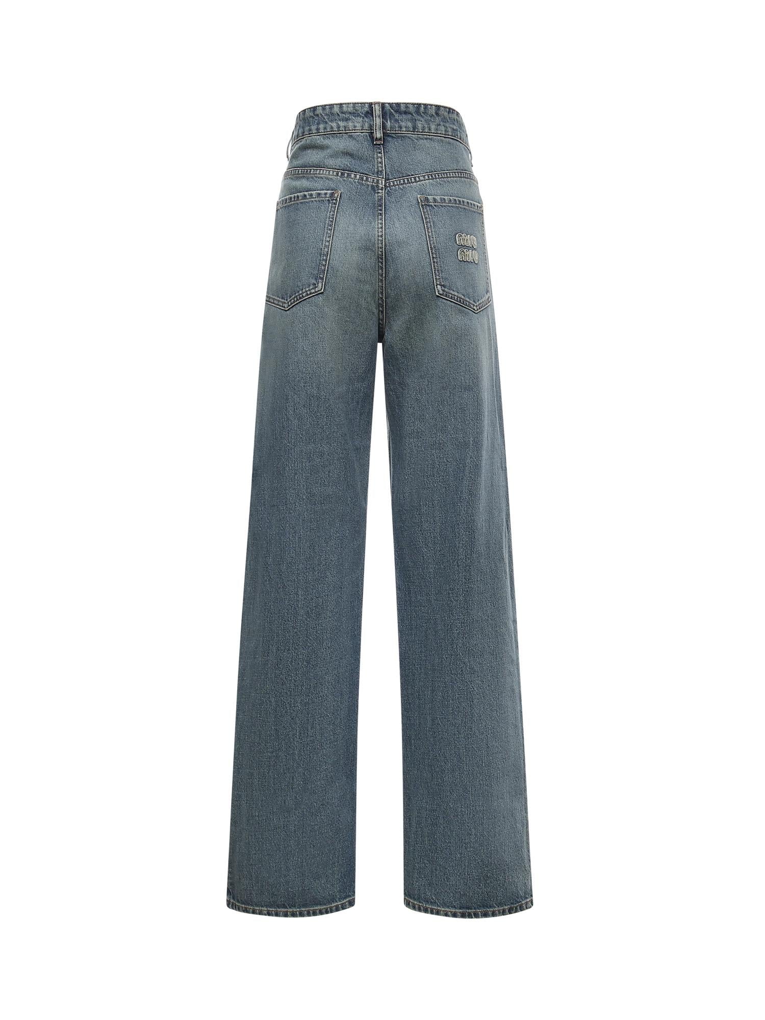 Jeans in denim GWP483 181DF0008 MIU MIU 