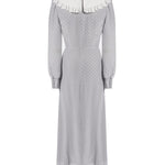 Abito midi a pois con colletto FABX4368F4686 1810 ALESSANDRA RICH 