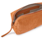 Borsa bauletto a tracolla in pelle stampa coccodrillo 106761 A2YWA76O PINKO 