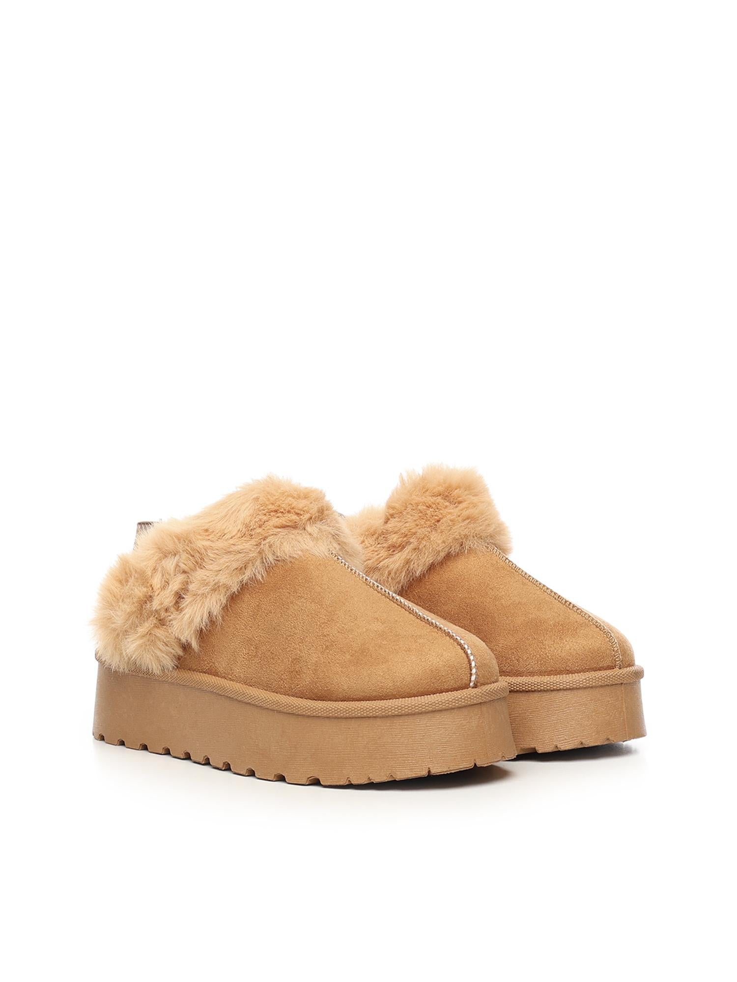 Slippers Sophie con logo 73SC9FP01CAM SOPHIE SHOESCUOIO V° 73 