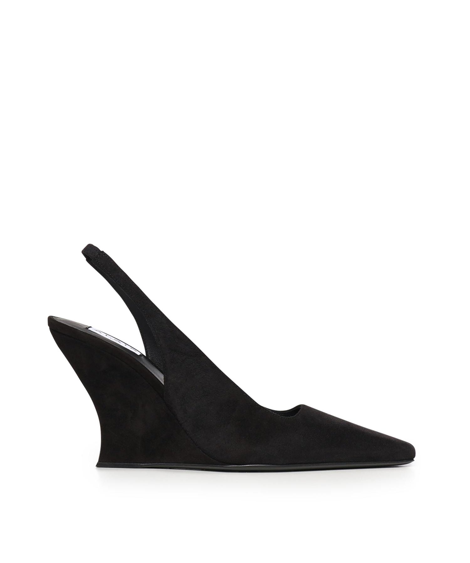 Slingback Wave in suede AA3G3002I117 999 ALAIA 