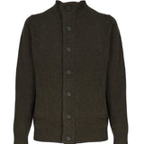 Maglione con zip Patch MKN0731 GN73 BARBOUR 