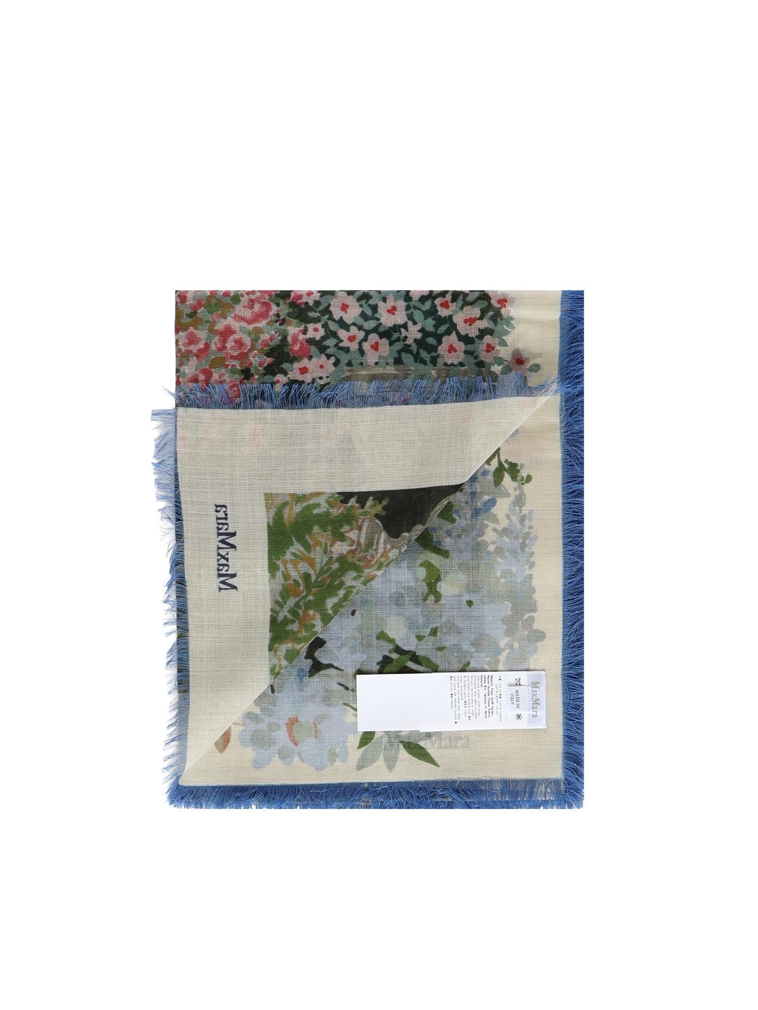 Foulard con stampa 2614541221600 004 MAX MARA 