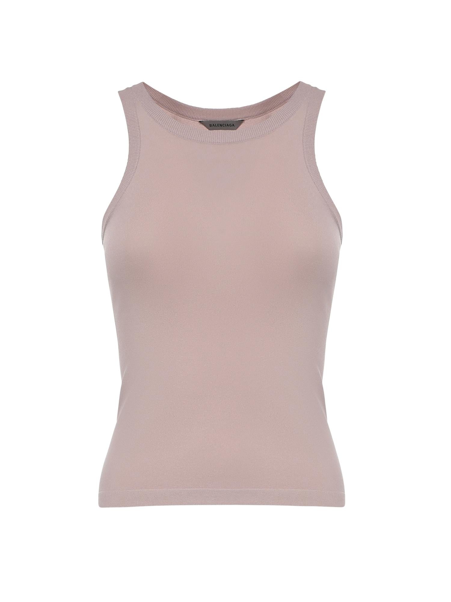 Canotta in maglia di viscosa 870175 T53475000 BALENCIAGA 