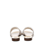 Sandali Fredy con strass 73SC8V501STR FREDYARGENTO/NUDO V° 73 