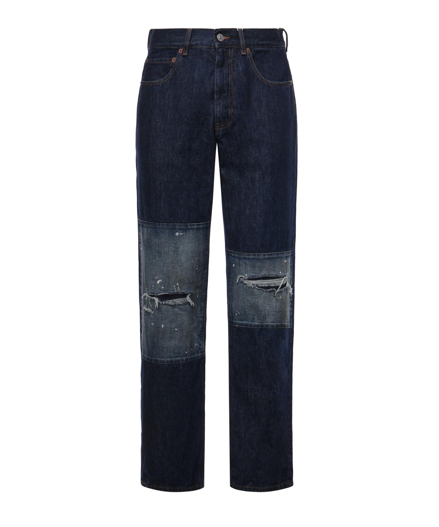 Jeans a gamba dritta SH0LA0043 M30055967 MM6 Maison Margiela 