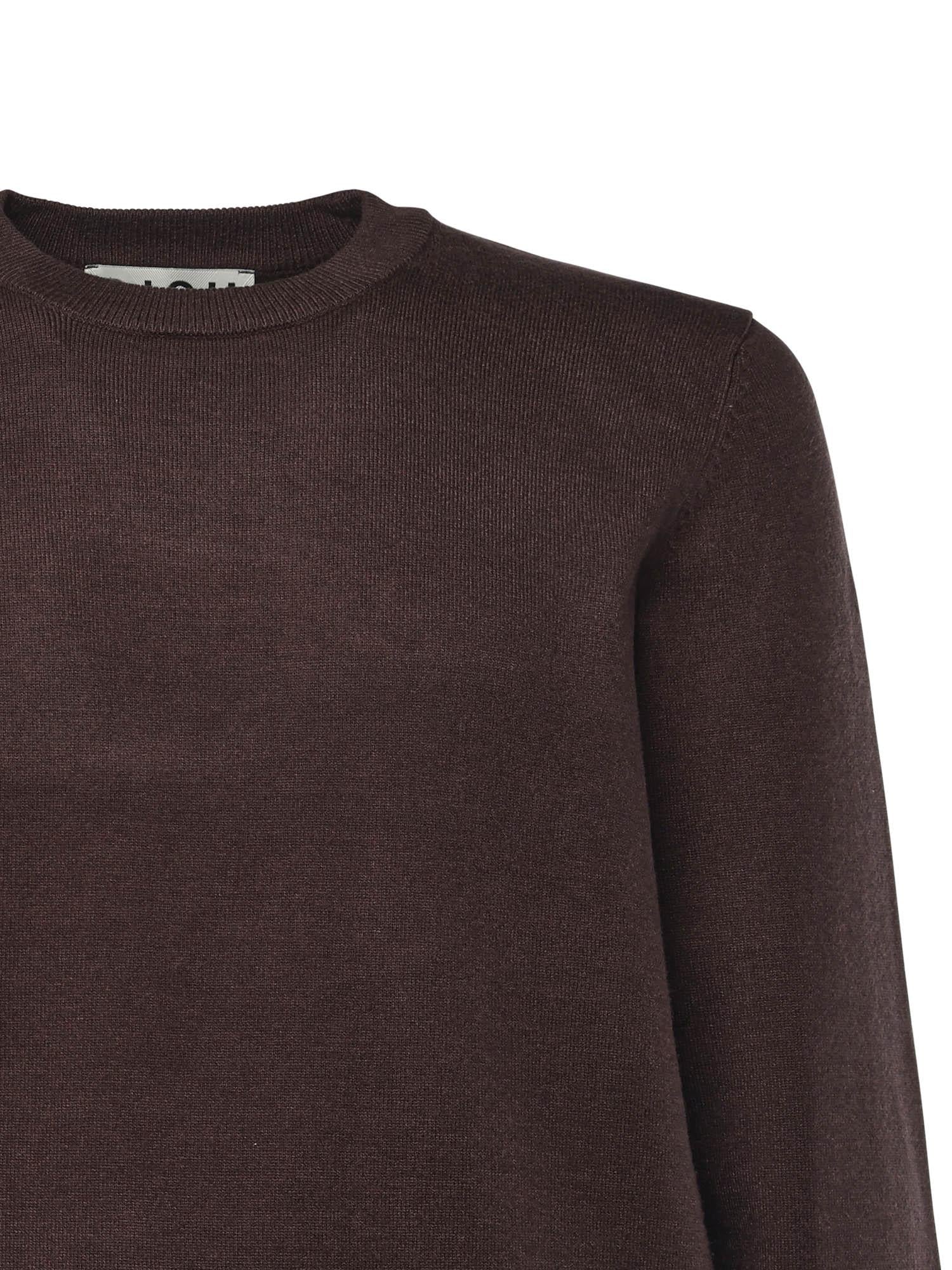 Maglione in misto viscosa con logo<BR/> UMA25035MA MULCH RICHMOND X 