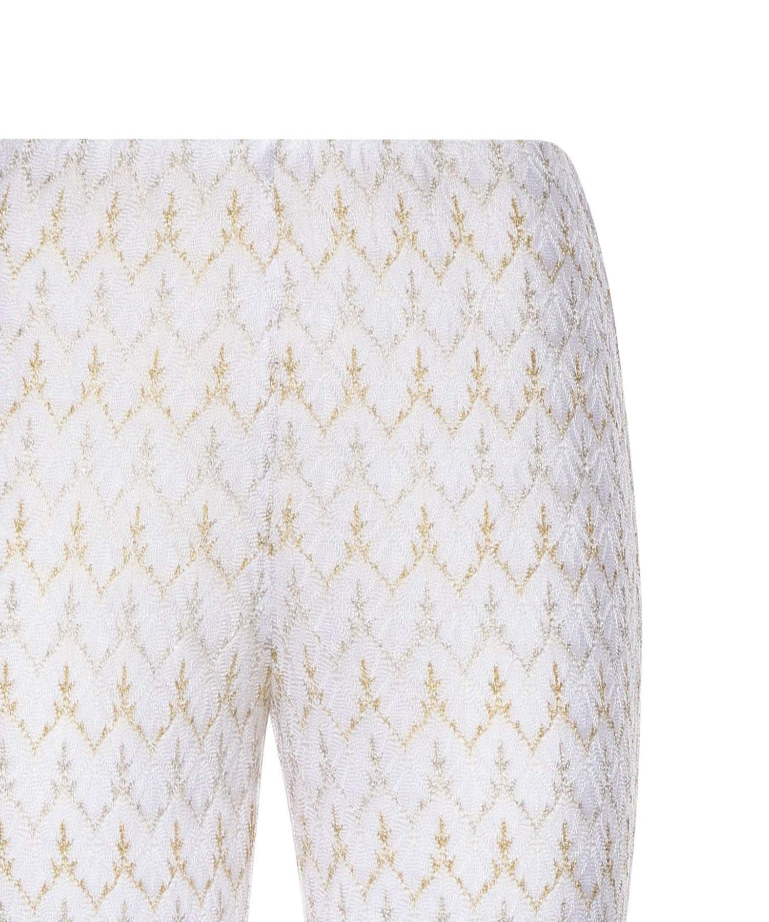 Pantaloni in pizzo zig zag DS26SI10 BR015XS01LI MISSONI 