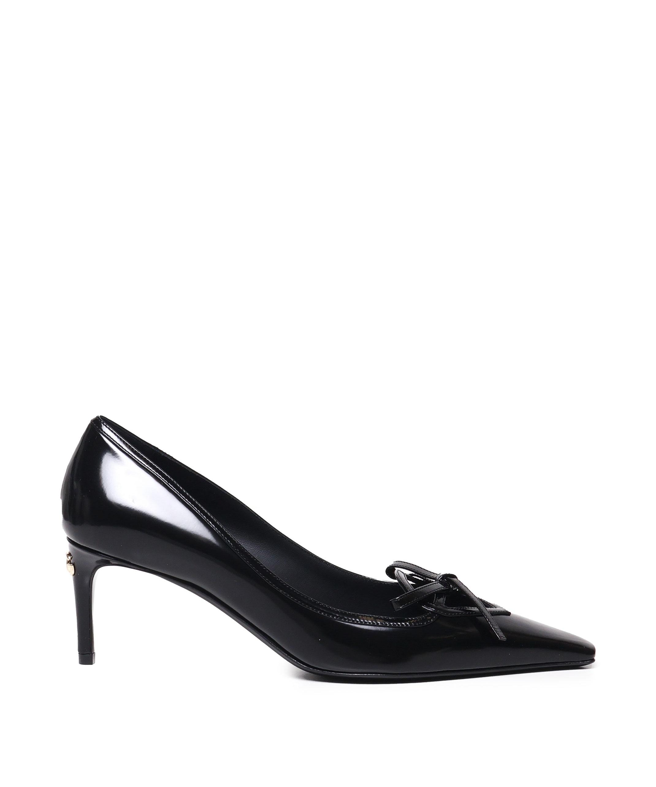 Décolleté in pelle di vitello lucida CD1855 A103780999 DOLCE & GABBANA 